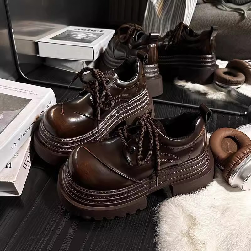 Mocassins rétro de style brita - Leather Shoe Polish avis et prix