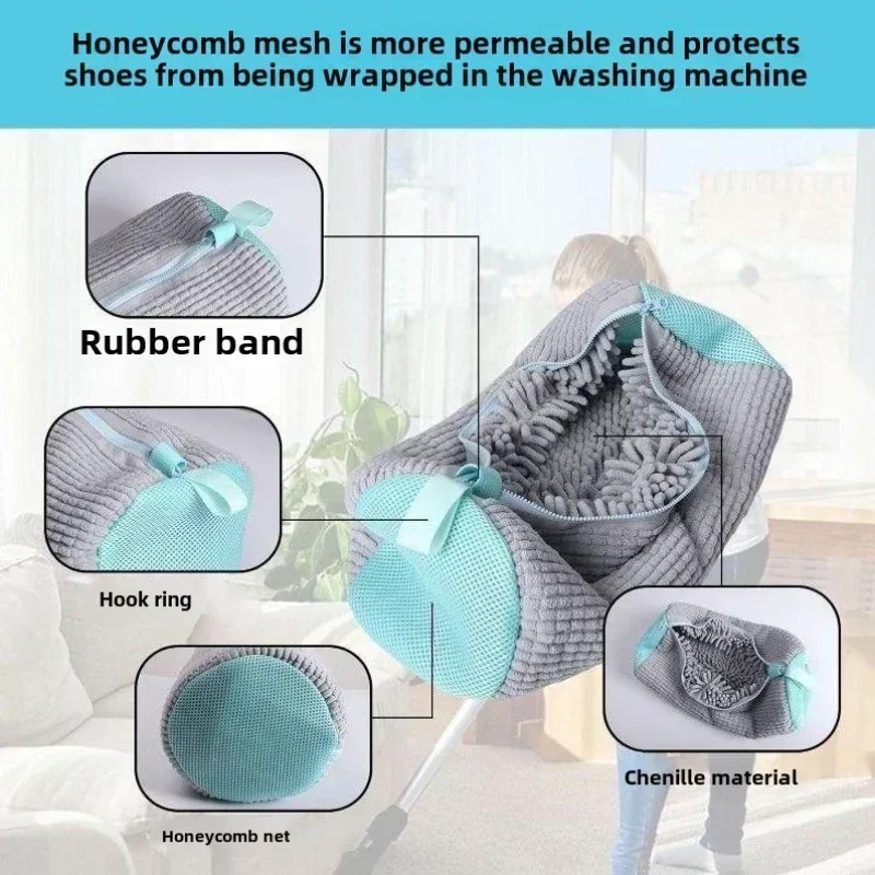 Sac de lavage de chaussures po - Shoe Cleaning Brush avis et prix